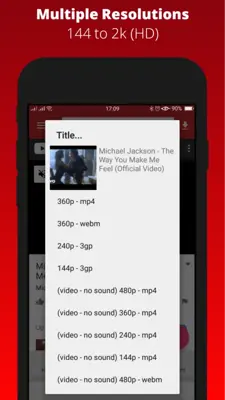 SnobTUBE - Video Audio Downloader android App screenshot 4