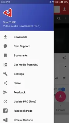 SnobTUBE - Video Audio Downloader android App screenshot 7